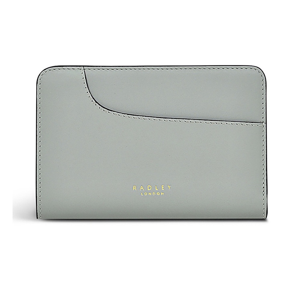 RADLEY LONDON Pale Sage Green Leather Zip Wallet